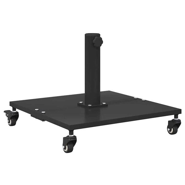 vidaXL Pied de parasol Noir 45 x 45 x 31,5 cm