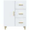 vidaXL Buffet blanc 69,5x34x90 cm bois d'ing&eacute;nierie