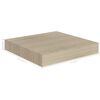 vidaXL &Eacute;tag&egrave;re flottante murale ch&ecirc;ne 23x23,5x3,8 cm MDF