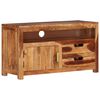 vidaXL Meuble TV 90x34,5x50 cm Bois d'acacia massif
