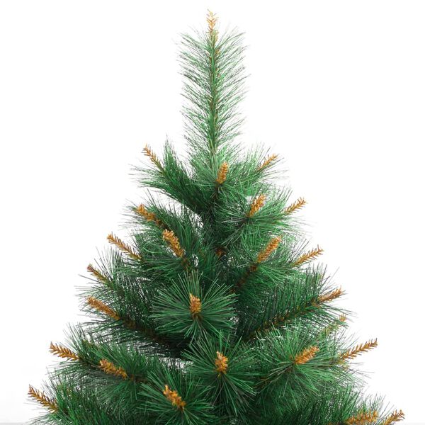vidaXL Sapin de No&euml;l artificiel &agrave; charni&egrave;res avec support 150 cm