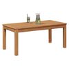 vidaXL Table de Jardin Naturel 95 x 45 x 40 cm Bois de teck solide