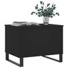 vidaXL Table basse Noir 60x44,5x45 cm Bois d'ing&eacute;nierie