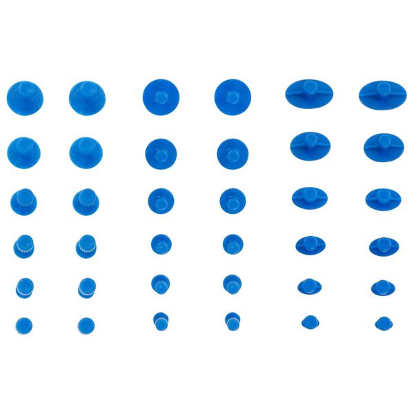 vidaXL Outil d'&eacute;limination de bosses de voiture 36 pcs