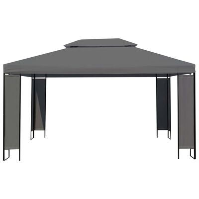 vidaXL Chapiteau Anthracite 300 x 400 cm