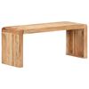 vidaXL Banc 110x38x46 cm Bois solide d'acacia