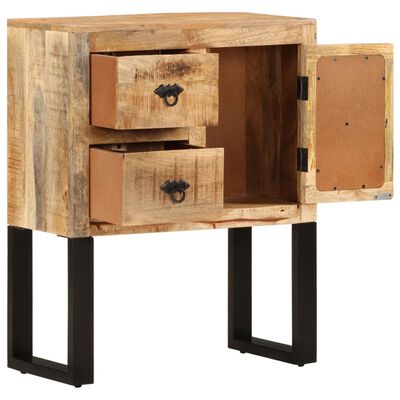 vidaXL Buffet 60x30x76 cm Bois de manguier massif