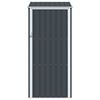 vidaXL Abri de jardin Anthracite 87x98x159 cm Acier galvanis&eacute;