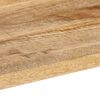 vidaXL Table console 110x35x76 cm bois de manguier massif brut