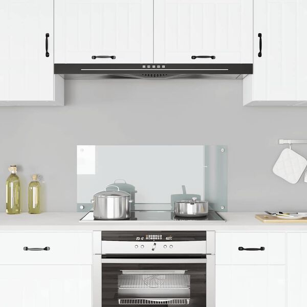 vidaXL Dosseret de cuisine Transparent 90 x 40 cm Verre trempé