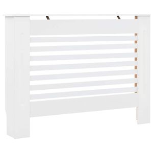 vidaXL Cache-radiateur Blanc 112x19x81,5 cm MDF