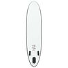 vidaXL Ensemble de planches SUP gonflables Noir et blanc