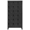 vidaXL Armoire &agrave; casiers Anthracite 90x40x180 cm Acier