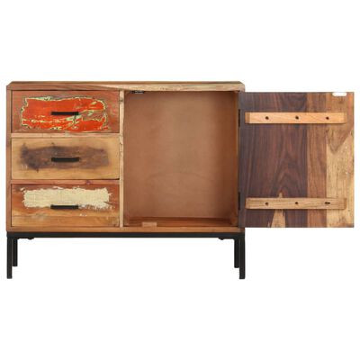 vidaXL Buffet 88x30x73 cm Bois de récupération solide