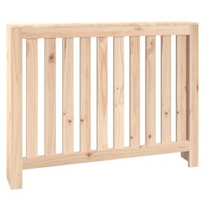 vidaXL Cache-radiateur 108,5x19x84 cm Bois massif de pin