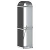 vidaXL Porte-b&ucirc;ches Anthracite 40x45x170 cm Acier galvanis&eacute;