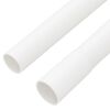 vidaXL Goulottes de c&acirc;ble avec pinces &Oslash;20 mm 30 m PVC