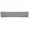 vidaXL Coussin de palette Gris 200 x 40 x 8 cm Tissu Oxford