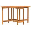 vidaXL Table de Jardin Marron 110 x 60 x 72 cm Bois d'Acacia Massif