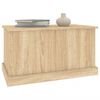 vidaXL Coffre de rangement Chêne Sonoma 70 x 40 x 38 cm Bois d'ingénierie