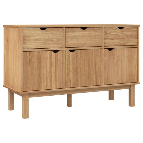 vidaXL Buffet OTTA 114x43x73,5 cm Bois massif de pin