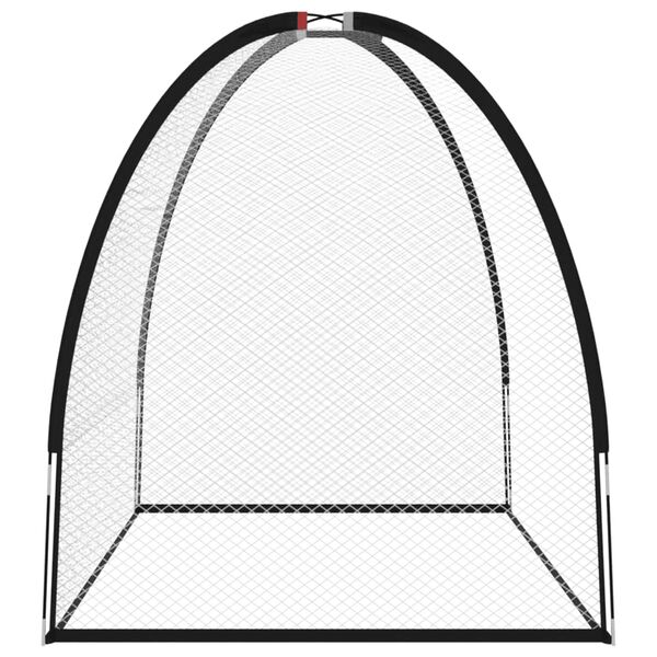 vidaXL Filet d'entraînement de golf Noir 300x150x210 cm Polyester