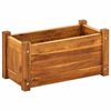 vidaXL Lit sur&eacute;lev&eacute; de jardin Bois d'acacia 50x25x25 cm