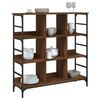 vidaXL Buffet ch&ecirc;ne marron 102x32x103,5 cm bois d'ing&eacute;nierie
