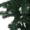 vidaXL Arbre de No&euml;l artificiel renvers&eacute; pr&eacute;-&eacute;clair&eacute; vert 210 cm
