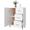 vidaXL Buffet blanc 69,5x34x90 cm bois d'ing&eacute;nierie