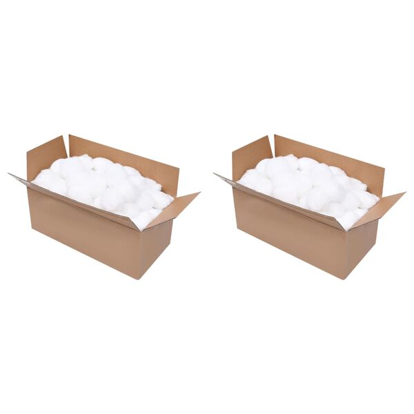 vidaXL Boules de filtre de piscine 1400 g PE