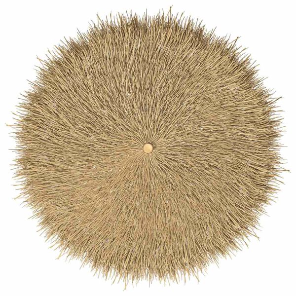 vidaXL Parasol en bambou avec toit en feuille de bananier 270 cm