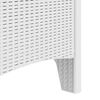vidaXL Chaise de jardin 2 pcs Blanc 53 x 49 x 85 cm PP
