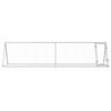 vidaXL Cage pour poules argent&eacute; 400x105x91 cm acier galvanis&eacute;