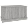 vidaXL Bo&icirc;te de rangement sonoma gris 70x40x38 cm bois d'ing&eacute;nierie