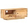 vidaXL Meuble TV 90x30x35 cm Bois massif de manguier