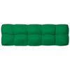 vidaXL Coussins de canap&eacute; palette lot de 7 Vert