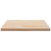 vidaXL Dessus de table 50x50x2,5 cm carr&eacute; bois de pin massif