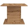 vidaXL Table basse chêne artisanal 55,5x55,5x40 cm bois d'ingénierie