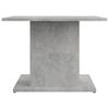 vidaXL Table basse gris béton 55,5x55,5x40 cm bois d'ingénierie