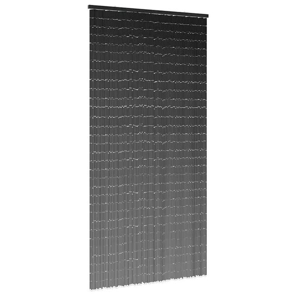 VidaXL Rideau anti-insectes gris fonc&eacute; 90x220 cm bambou