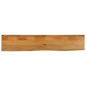 vidaXL Dessus de table &agrave; bord vivant 180x40x2,5cm bois massif manguier