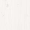 vidaXL Salon de jardin 3 pcs blanc bois massif de pin