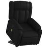 vidaXL Fauteuil inclinable de massage noir similicuir