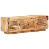 vidaXL Meuble TV 120x30x40 cm Bois de manguier brut