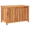 vidaXL Bo&icirc;te de rangement de jardin 90x50x58 cm Bois de teck solide