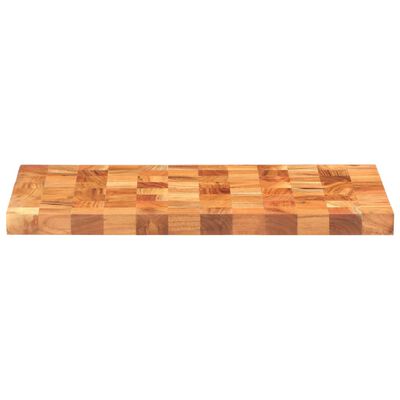 vidaXL Planche à découper 60x40x3,8 cm Bois d'acacia massif