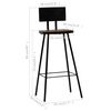 vidaXL Mobilier de bar 7 pcs Bois de r&eacute;cup&eacute;ration massif