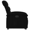 vidaXL Fauteuil inclinable &eacute;lectrique noir tissu