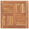 vidaXL Dessus de table Bois de teck solide 60x60x2,5 cm